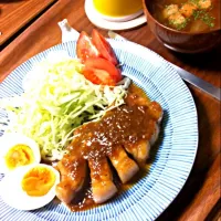 Snapdishの料理写真:豚ロース 味噌焼き|のびこさん