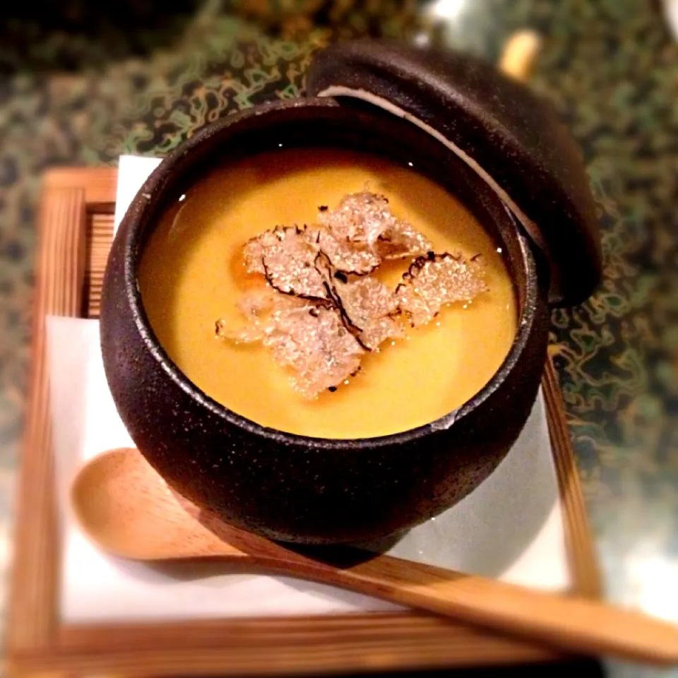 Japanese egg custard soup|@namamotoさん