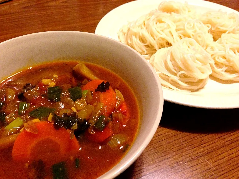 〜スパイシーカレーそうめん〜|chihoさん