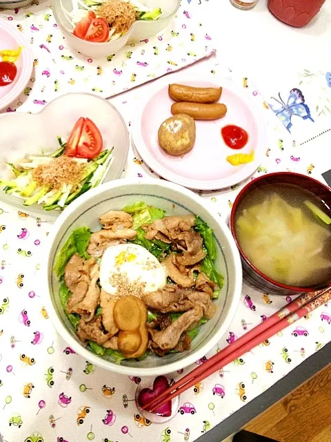 Snapdishの料理写真:夕飯☆|みよこさん