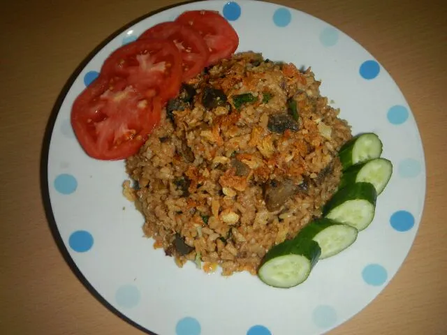 nasi goreng kambing - mutton fried rice|Asti 🌸🌸さん