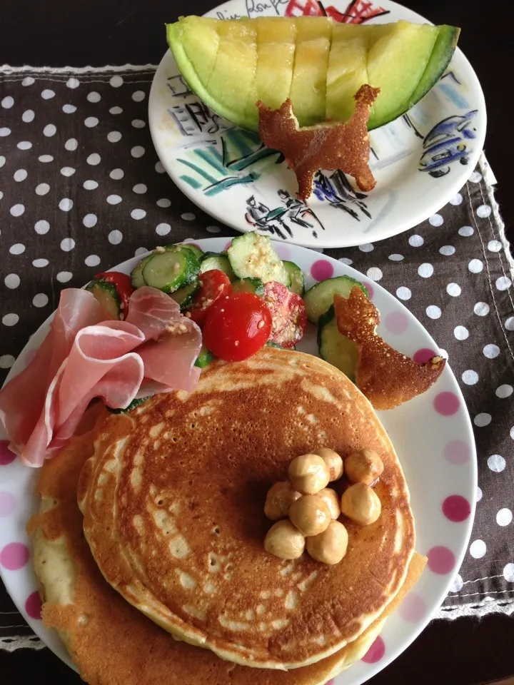 セサミたっぷり朝食パンケーキ|Alisaさん