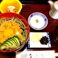 Snapdishの料理写真:浜味館あたご  ウニ丼|pacchさん