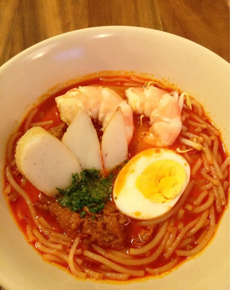 Laksa (Spicy rice vermicelli soup)|chef baobao from Singaporeさん