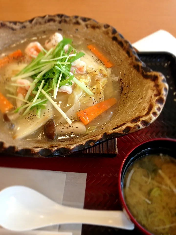 海老と野菜のあんかけご飯|カザラさん