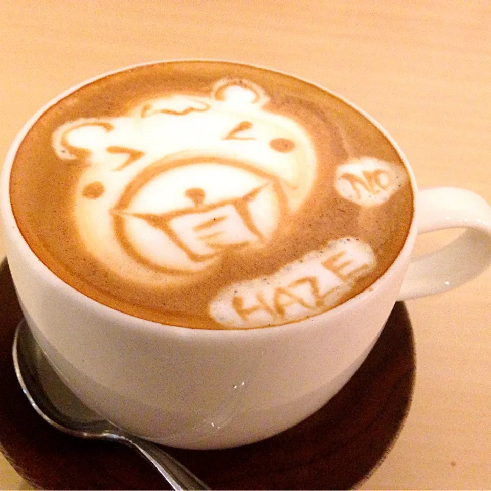 No haze ! Coffee art|willzさん