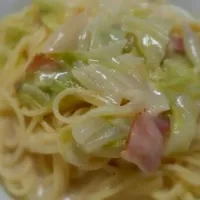 Snapdishの料理写真:クリームパスタ*゜|KOGEPANMANさん