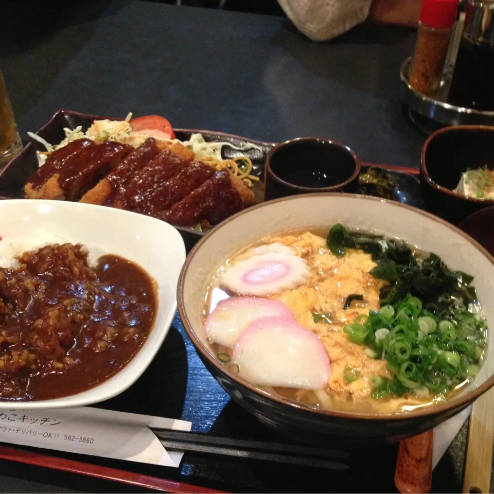 デラックスうどん定食|Masさん