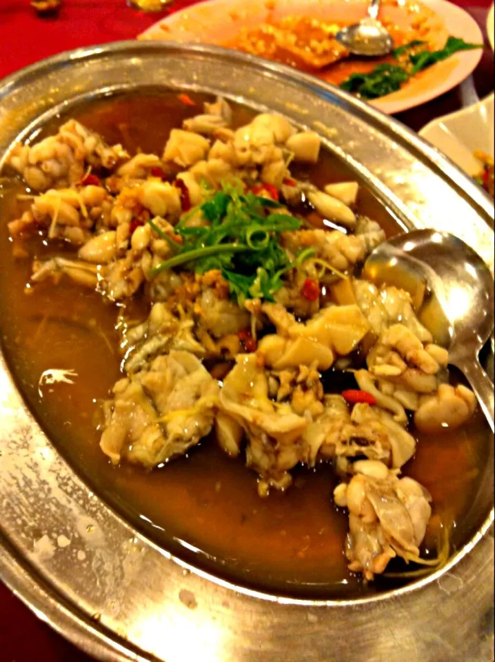 Steam bull frog with chicken essence|laumeikuanさん