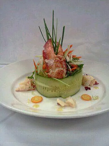 Snapdishの料理写真:Fresh Maine Lobster & Avocado Salad dressed in a Summer Kumquat-Mango Vinaigrette|Bryan S. Mooreさん