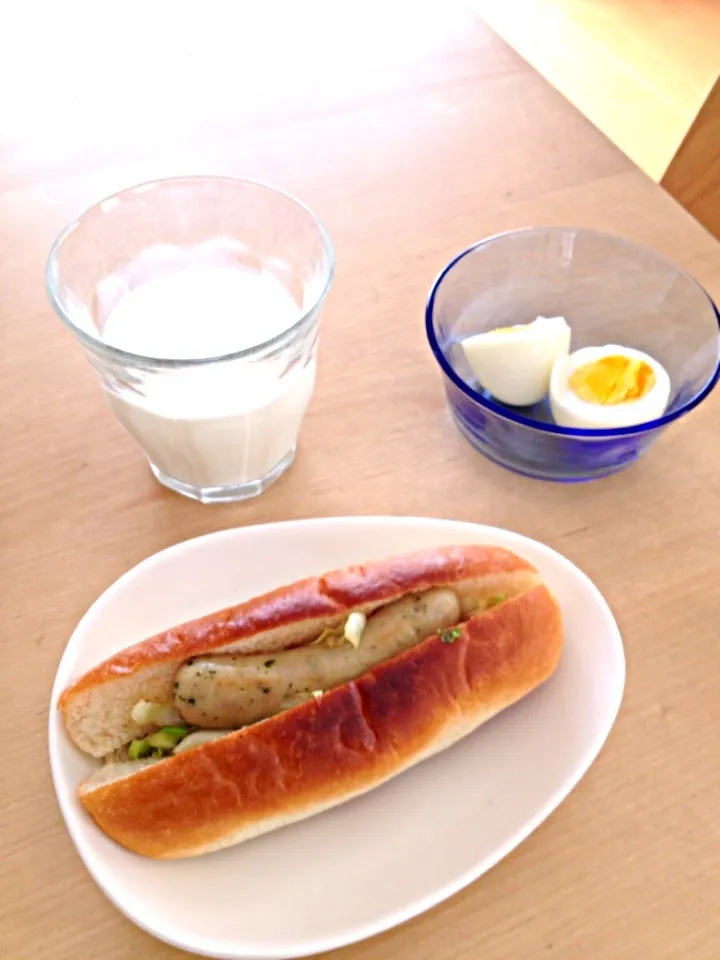 子どもが作った朝ごはん。|なおさん