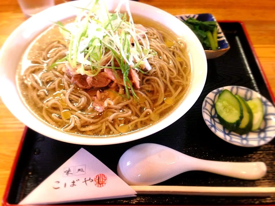 冷たい肉そば|齊藤咲さん