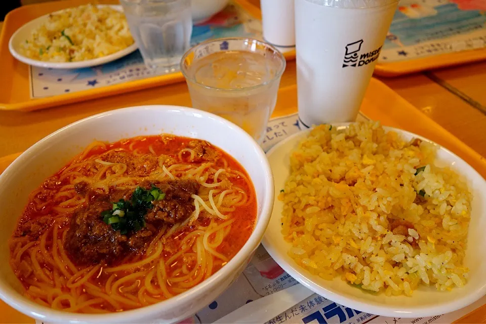 担々麺 卵チャーハンセット|中町さん