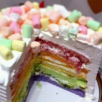 Rainbow cake|Jessicaさん