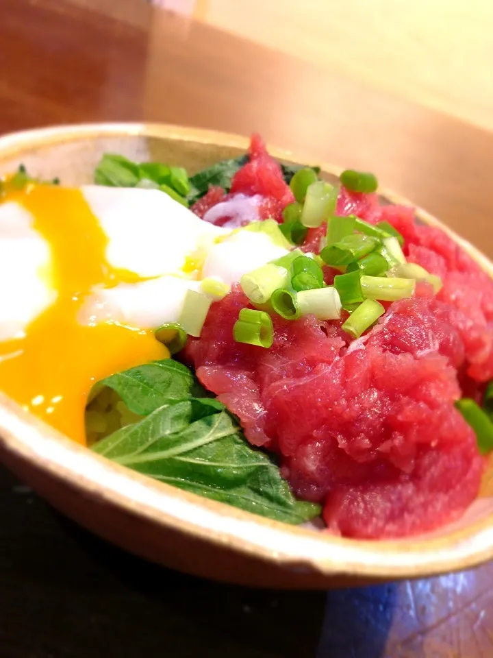 まぐろ中落ち丼|おかっぴーさん