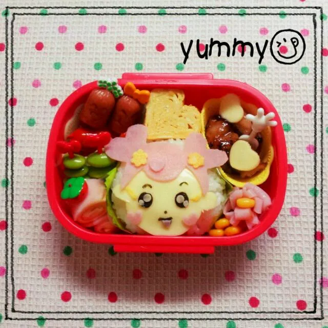 プリキュアのアイちゃんのキャラ弁♡|icoryさん