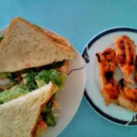 sandwich and grilled chicken|Helen Leeさん