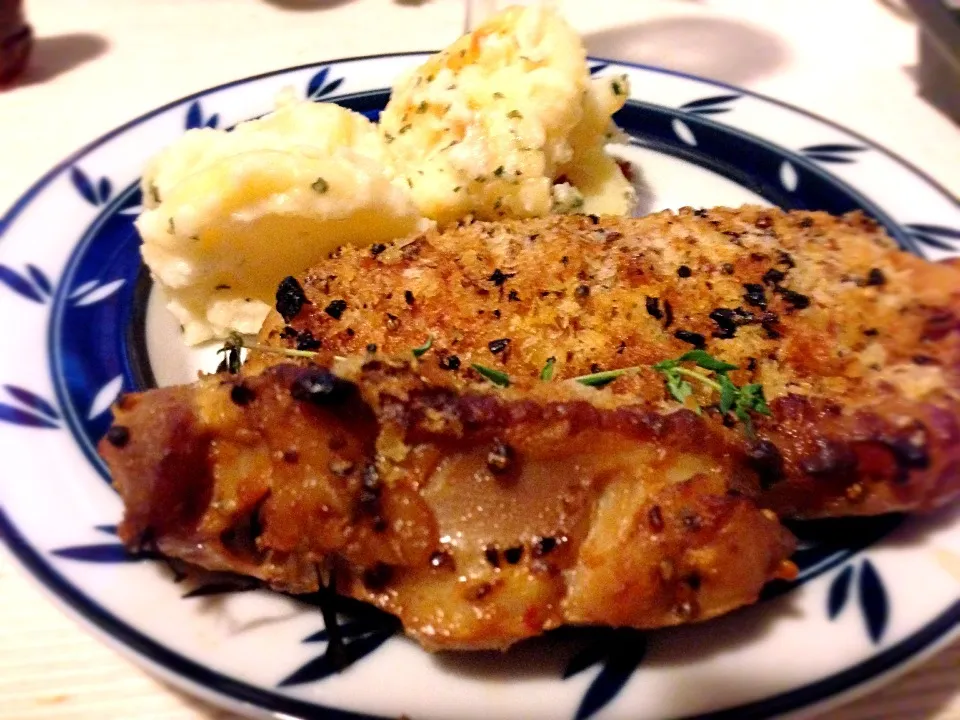 KIRNの鶏の香草焼きとグラタン ド フィノア|naoko shimoshimbaraさん