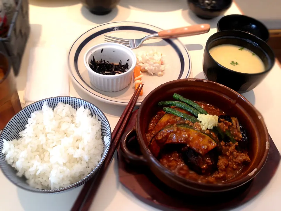 揚げ野菜のカレーあんかけ|和也さん