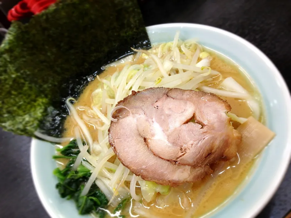 もやきゃべ＋醤油らーめん@藤沢・松壱家本店|らーめん好き！さん