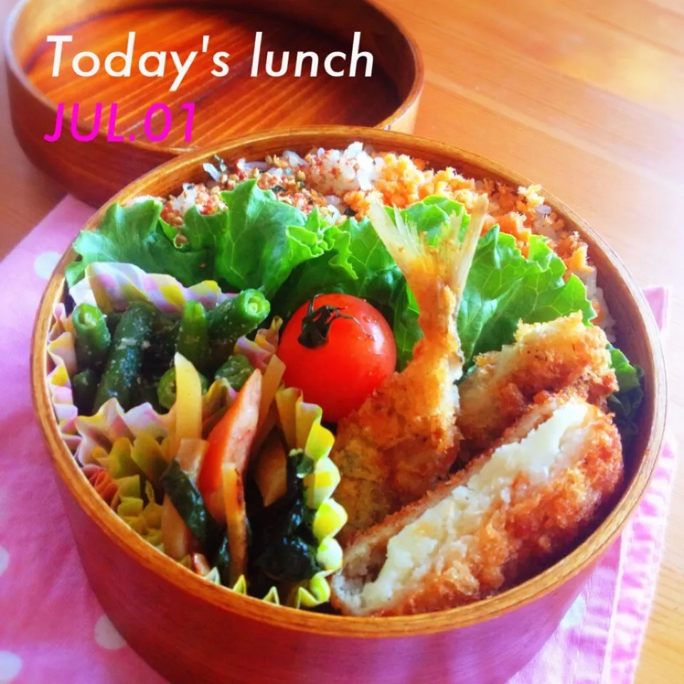 今日のお弁当(ｏ'∀'人)|めぐりんさん