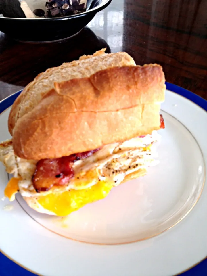 Snapdishの料理写真:Belated post yesterday's sandwich|lauren shannonさん