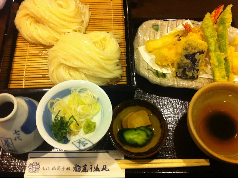 Snapdishの料理写真:稲庭饂飩！|yummyummyさん