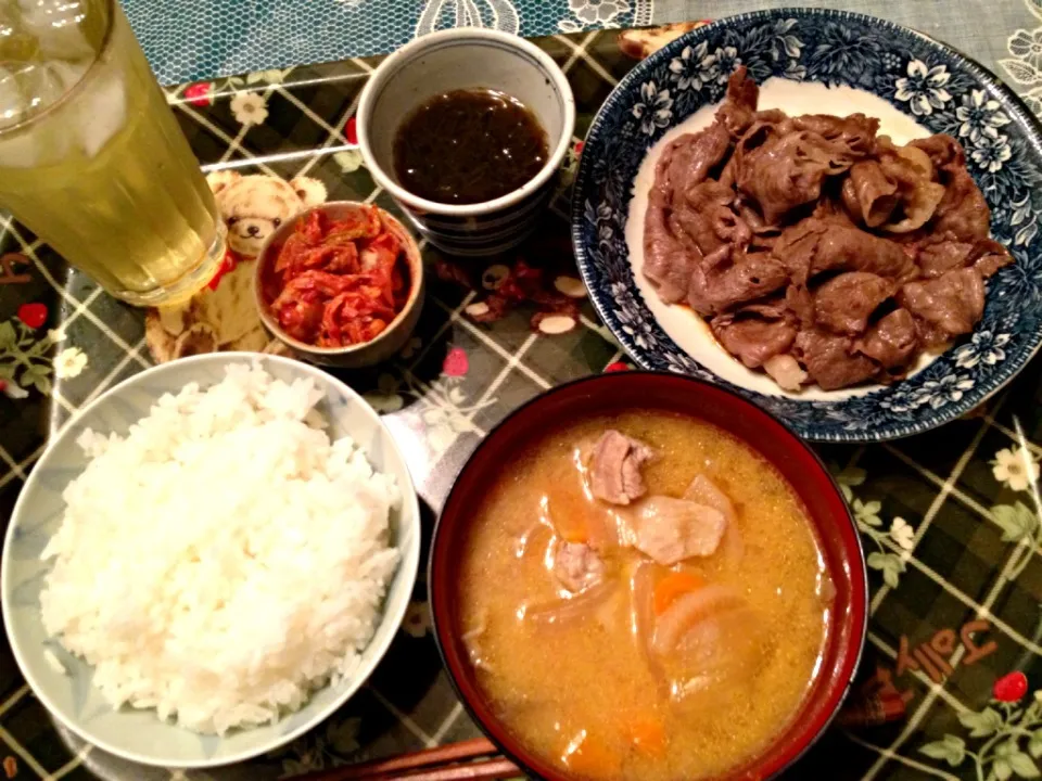 焼肉＆豚汁|maroさん