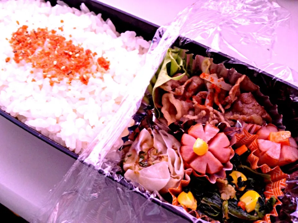 旦那ちゃまのお弁当『なんちゃってプルコギ弁当』|鈴木 美菜子さん