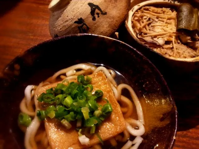 きつねうどんと魚めし♪|南風さん