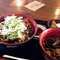 イワシのぶっかけ丼。|susumu.iさん