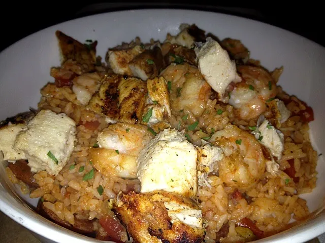 Grilled chicken shrimp Jambalaya|ken miyahiraさん