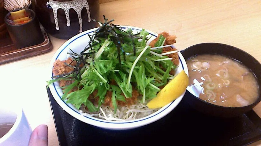 塩カツ丼|ねぎしさん