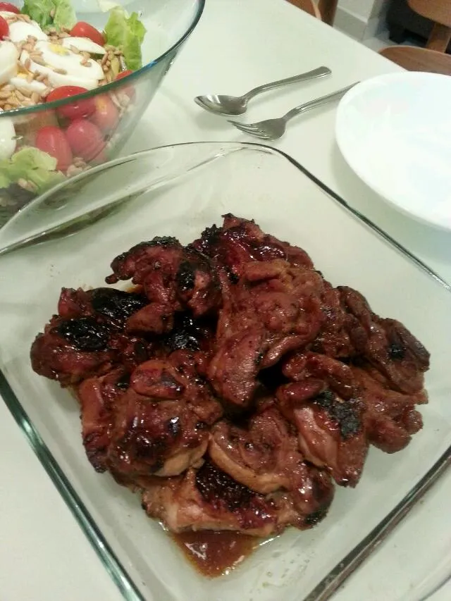 Honey and Marmite boneless chicken|Juneさん