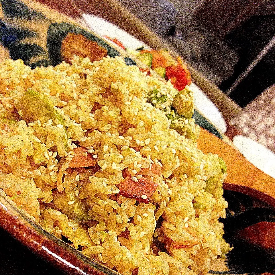 Avocado n Bacon Mixed Rice アボカドとベーコンの炊き込みご飯|Yuka Nakataさん