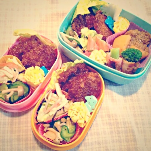 Snapdishの料理写真:あしたはがっつり弁当|kysbooさん