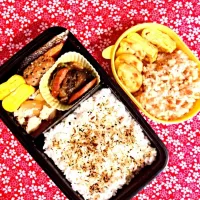 Snapdishの料理写真:7/3旦那&チビのお弁当|ドナルドさん