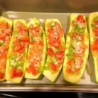 Stuffed zucchini|jenniferさん