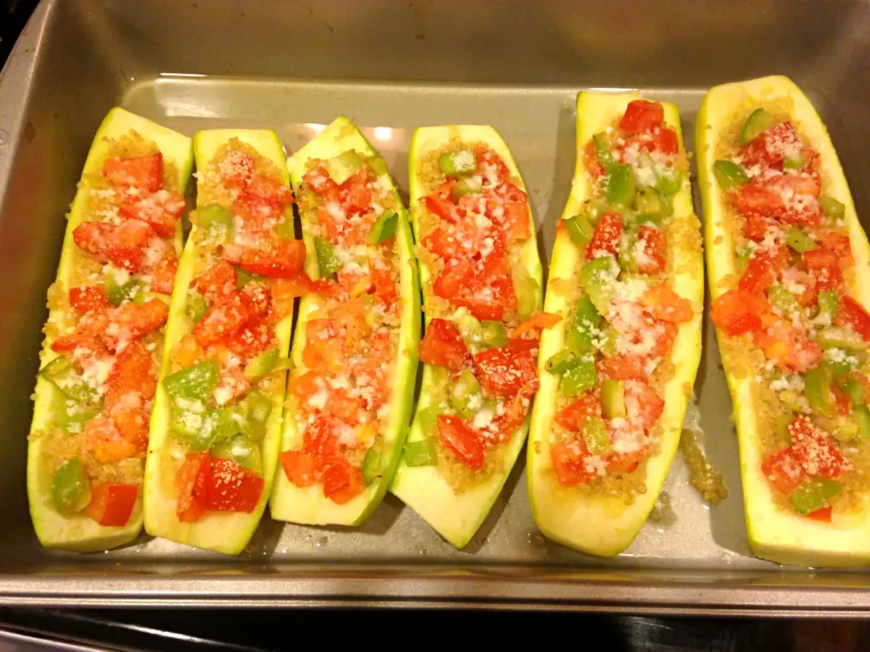 Stuffed zucchini|jenniferさん