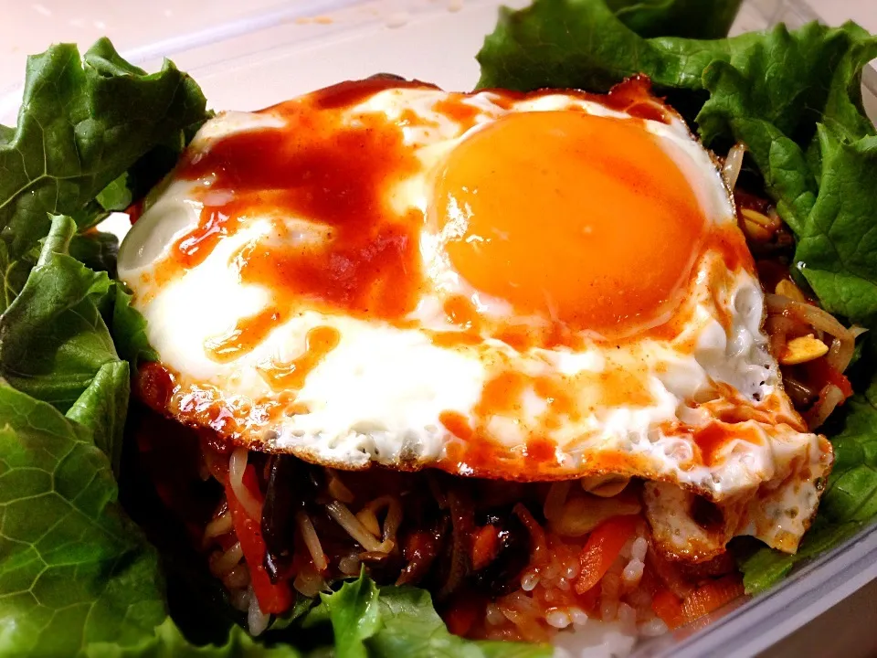 ビビンパ弁当っ❗😝|みほままこさん