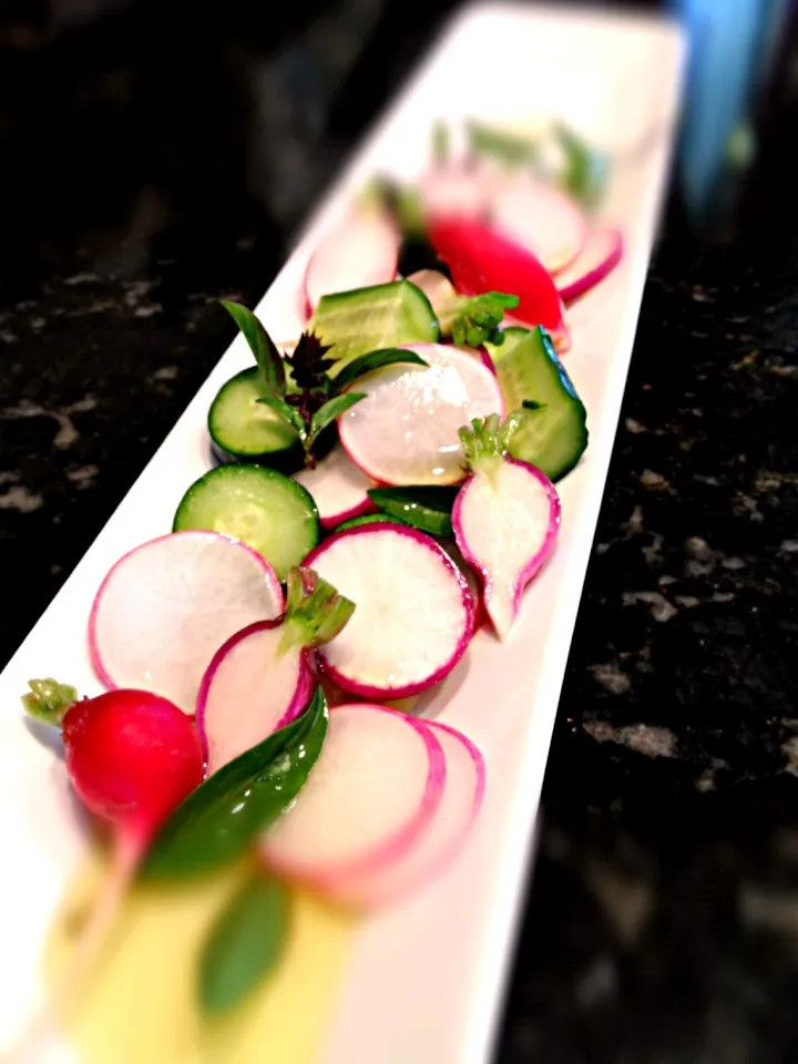 Cucumber & Radish Salad|chris bowdenさん