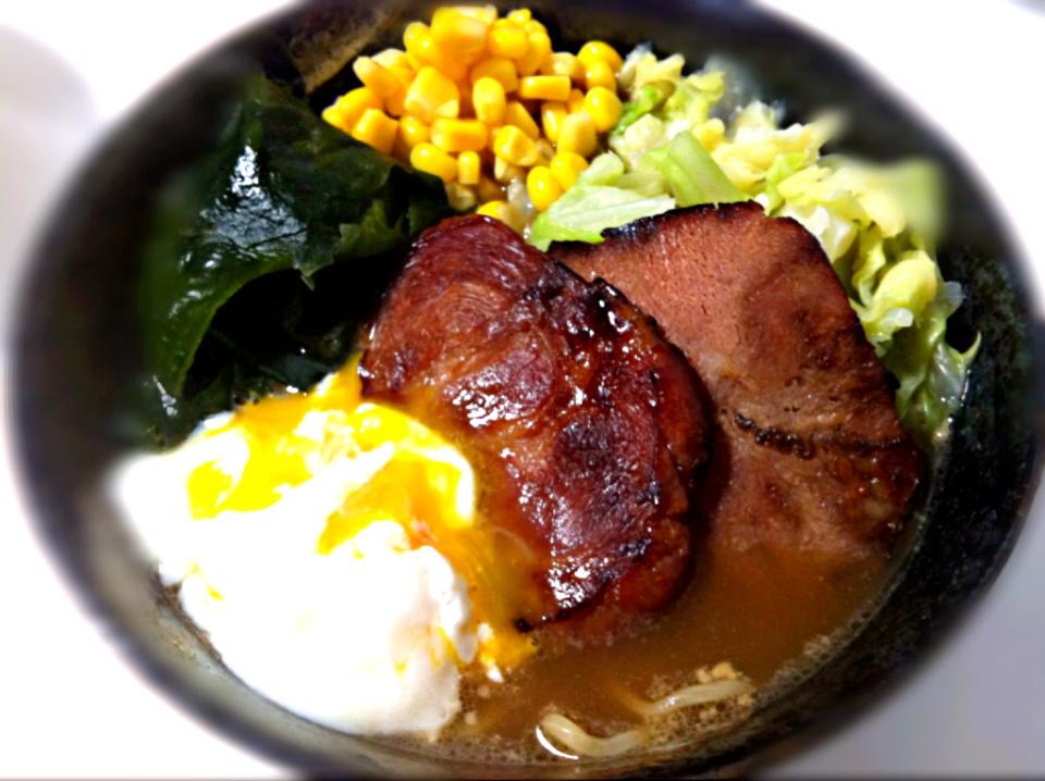 塩ラーメン(・ω・*)