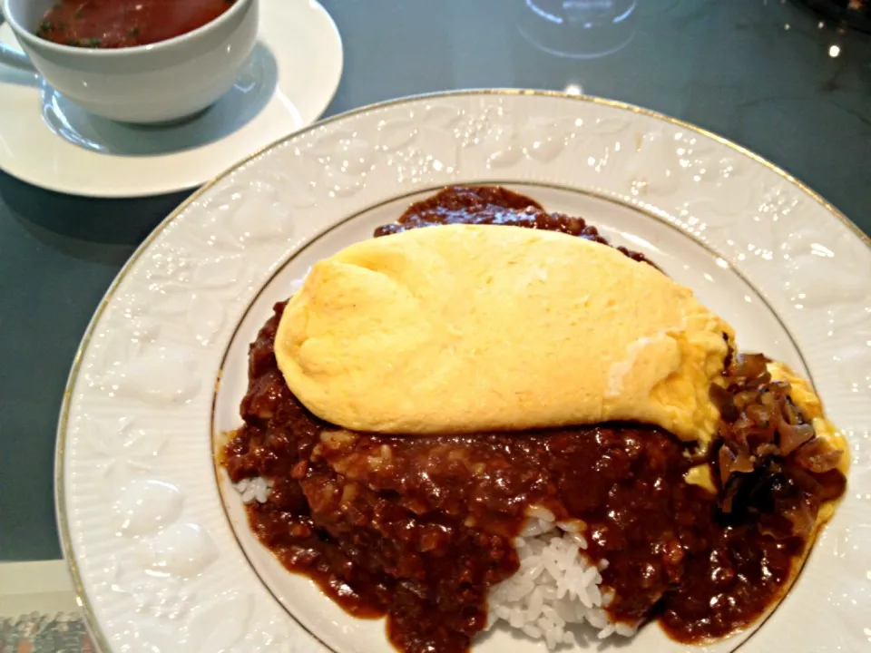 神田、ルードメールのオムカレー。|スパイシー丸山さん