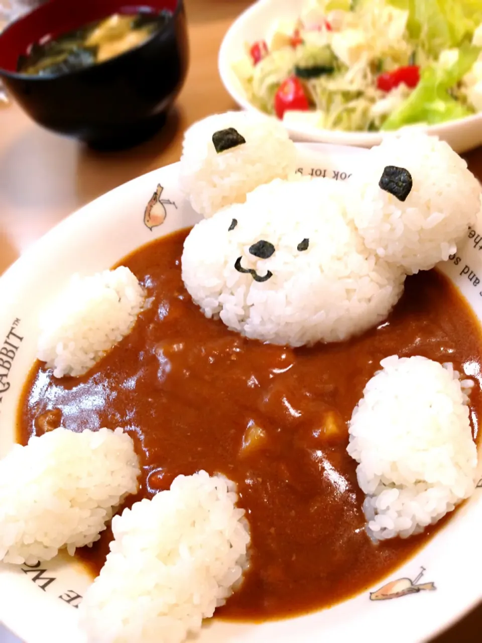 Snapdishの料理写真:くまカレー|とかげ2319さん