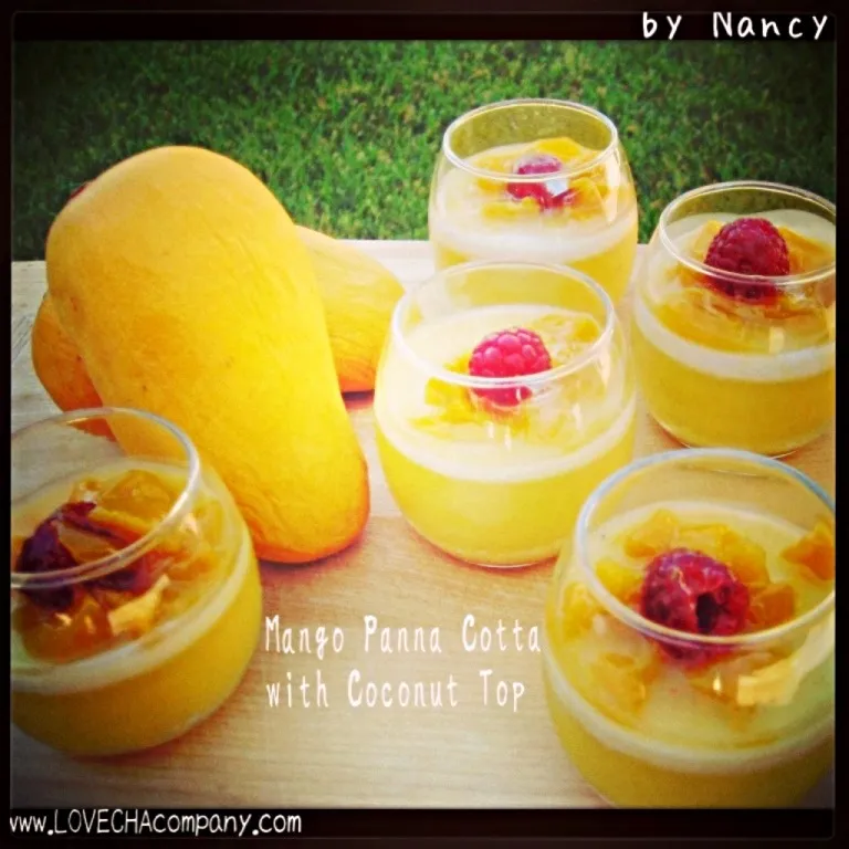 Mango Panna Cotta|LovechaCompanyさん