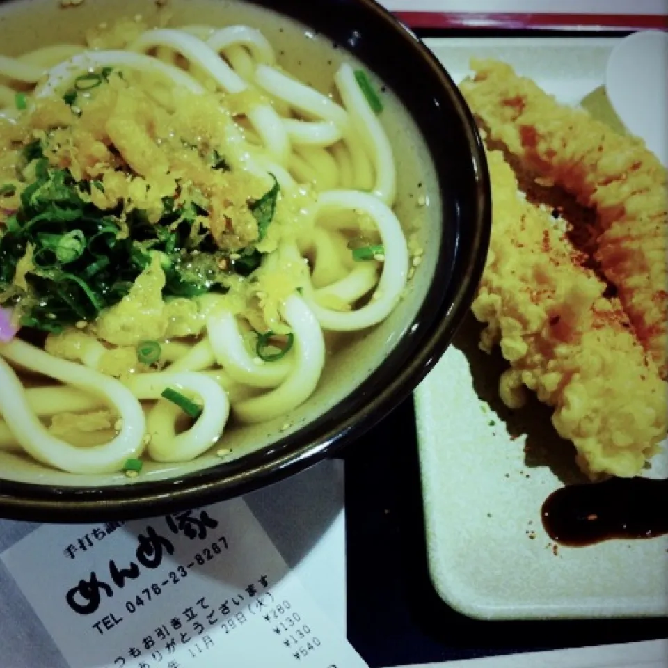 Ebi Tempura Udon|@projecthoneypotさん