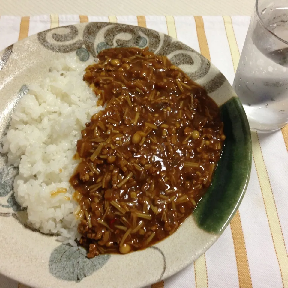 挽肉とエノキのカレー|小林 均さん