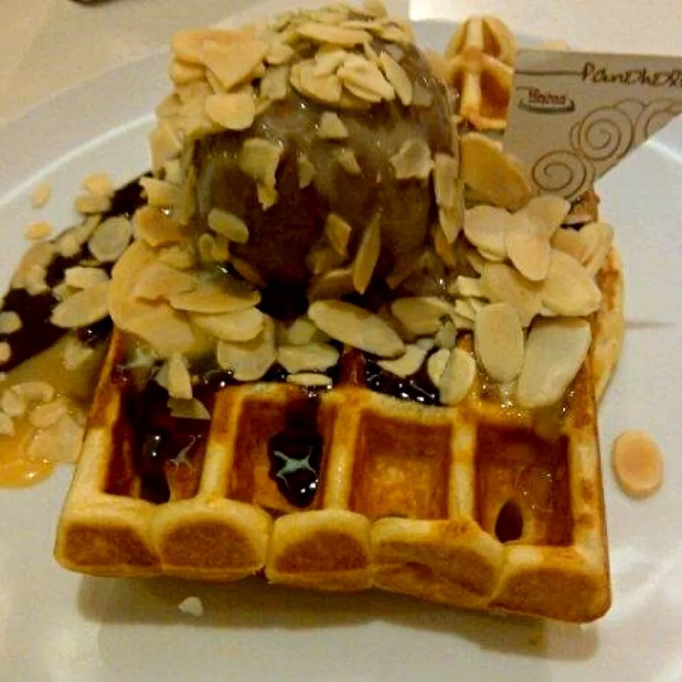 chocolate waffle|fiofieさん