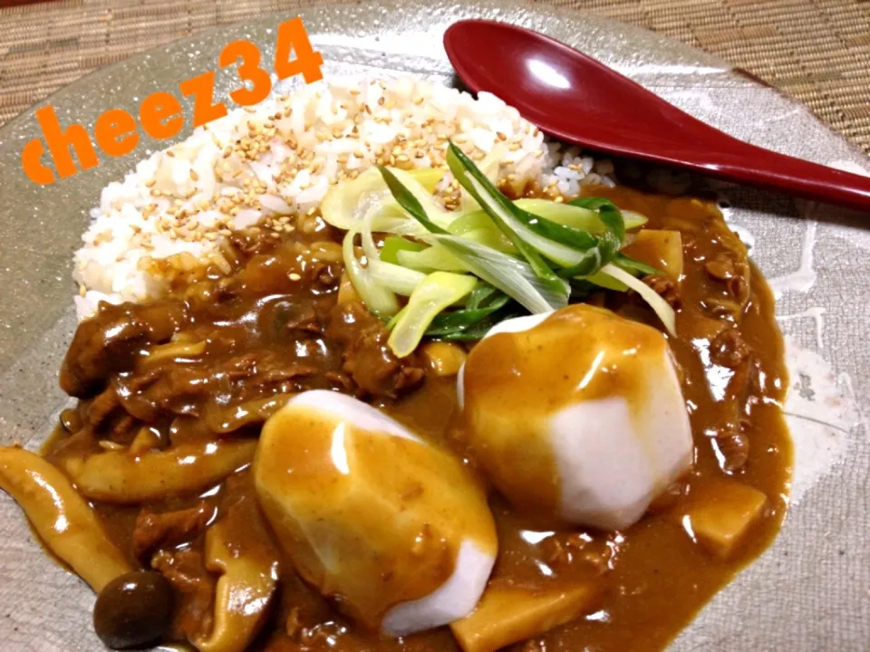 ゴロンと芋煮カレー|ちーずさん