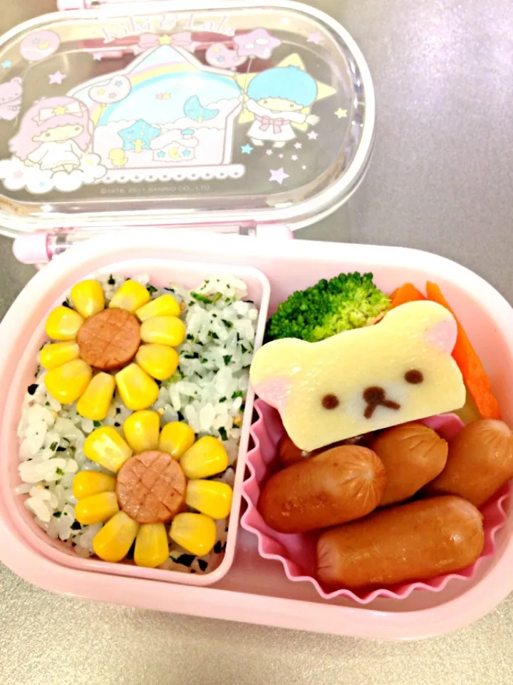 4歳の娘の幼稚園弁当|なみっこ♪さん